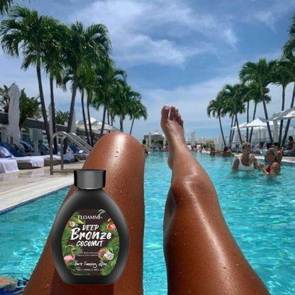 FLOAMMI Deep Bronze Coconut – Ultra-Dark Tanning Lotion