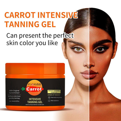 FLOAMMI Sun Carrot Glow – Intensive Tanning Gel with Carrot & Coconut Oils
