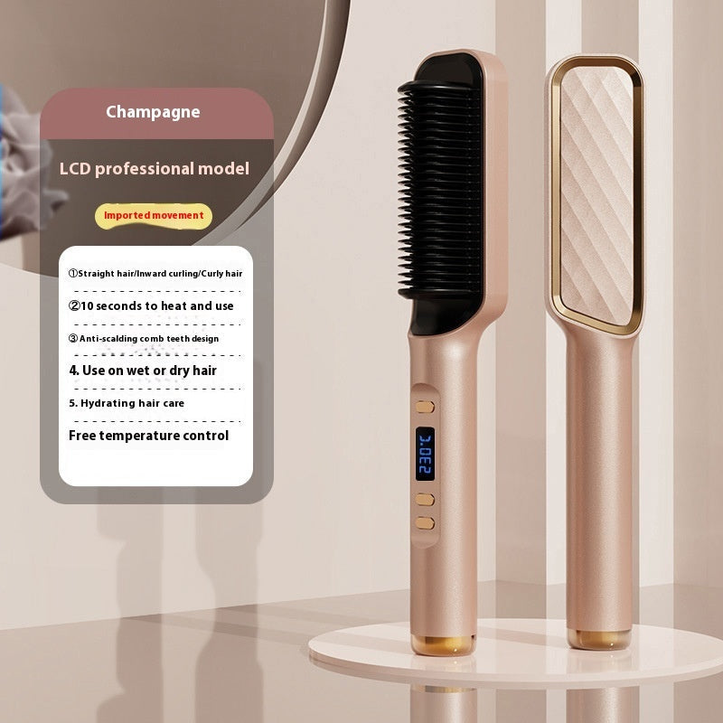 Negative Ion Comb Hair Straightener