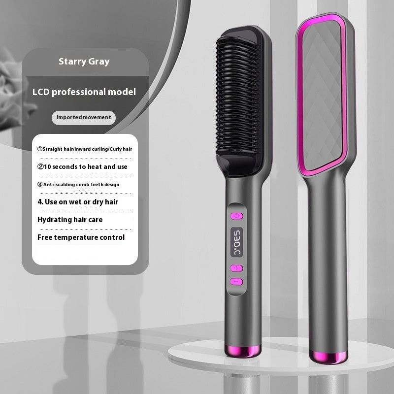 Negative Ion Comb Hair Straightener