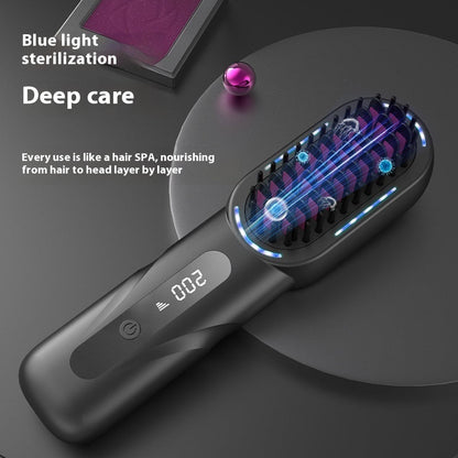 Retractable Portable Wireless Straight Comb