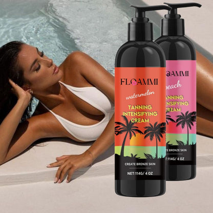 Tanning Intensifying Cream for a Sun-Kissed Look FLOAMMI