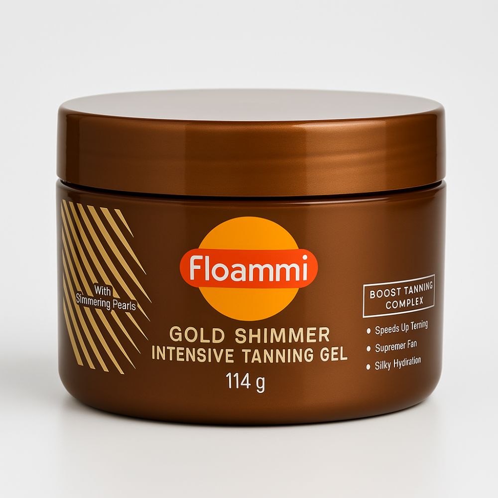 Gold Shimmer Cream FLOAMMI Intense Tan