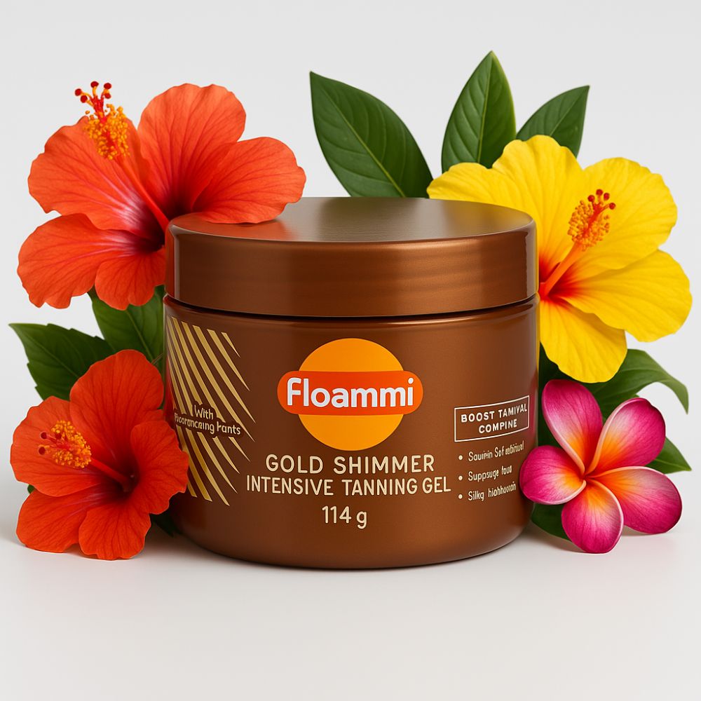 Gold Shimmer Cream FLOAMMI Intense Tan