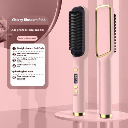 Negative Ion Comb Hair Straightener