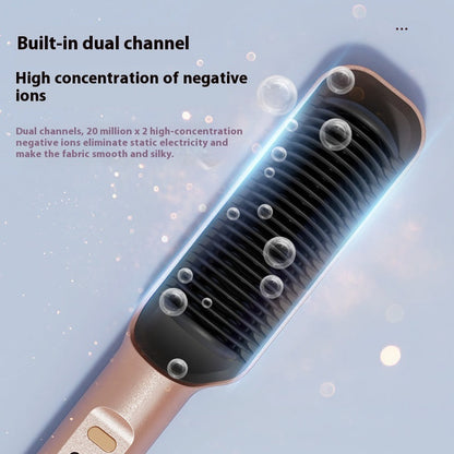 Negative Ion Comb Hair Straightener